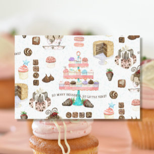 Papier Mousseline Traitements sucrés Chocolats Cupcakes et gâteaux D