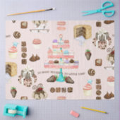 Papier Mousseline Traitements sucrés Cupcakes Chocolats dans gâteaux (Artisanat)