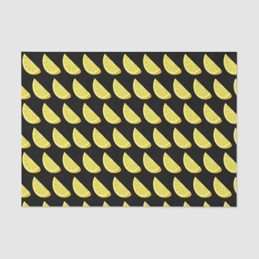 Papier Mousseline Tranche de citron (Recto)