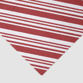 Papier Mousseline Tranche de menthe rouge (Détail)