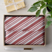 Papier Mousseline Tranche de menthe rouge (Cadeau)