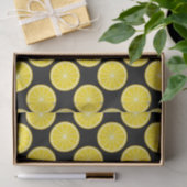 Papier Mousseline tranche orange (Cadeau)