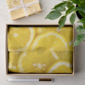 Papier Mousseline Tranches de citron (Cadeau)