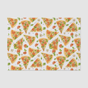 Papier Mousseline Tranches de Vegan Pizza pour les amateurs de pizza