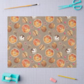 Papier Mousseline Tranches d'orange séchées Rustiques Kraft Épices e (Artisanat)