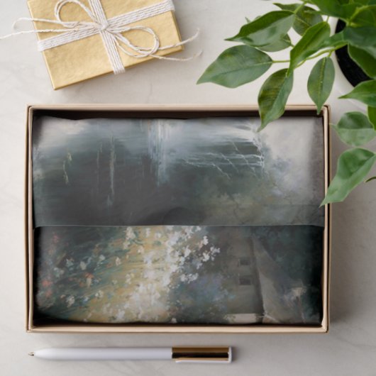 Papier Mousseline Tranquille l'esprit (Cadeau)