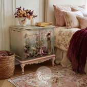 Papier Mousseline Tranquillité Chinoiserie Oiseau Floral Romance