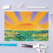 PAPIER MOUSSELINE TRANQUILLITÉ ÉNORME (Artisanat)