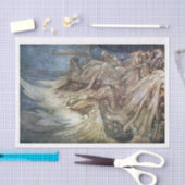 Papier Mousseline Transfert d'image de papier de découpage Valkyrie (Artisanat)