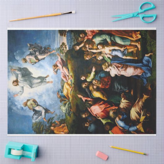 Papier Mousseline Transfiguration, Raphael (Artisanat)