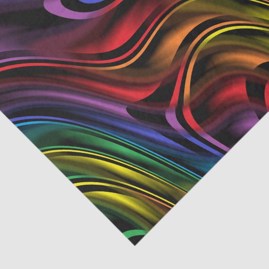 Papier Mousseline Transparent dans le mouvement (Détail)