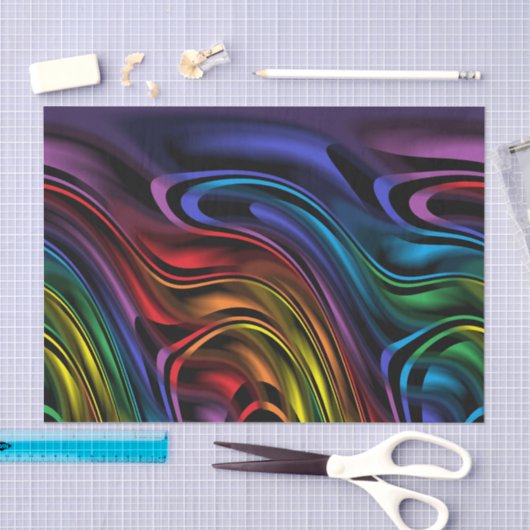 Papier Mousseline Transparent dans le mouvement (Artisanat)