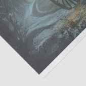 Papier Mousseline Transport funéraire de découpage au manoir gothiqu (Détail)