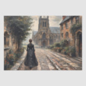 Papier Mousseline Traverser l'histoire - Découpage - (Recto)