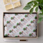 Papier Mousseline Tree Surgeon Arborist at work present Chainsaw (Cadeau)