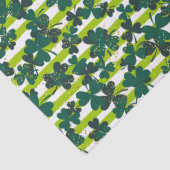 Papier Mousseline Trèfle (Détail)