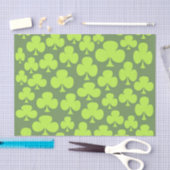 Papier Mousseline Trèfle (Artisanat)