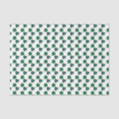 Papier Mousseline Trèfle de la Saint-Patrick trèfle à quatre feuille (Recto)