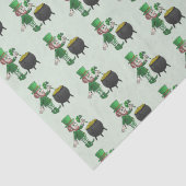 Papier Mousseline Trèfle de lutin (Détail)