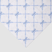 Papier Mousseline Trellis en bambou bleu avec les vaches (Détail)