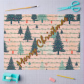 Papier Mousseline Trendy Christmas Luxury Christmas Trees (Artisanat)