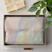 Papier Mousseline Trendy colorful faux holographic opal  (Cadeau)