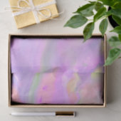 Papier Mousseline Trendy pretty colorful abstract waves (Cadeau)