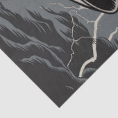 Papier Mousseline Trendy Spooky Halloween witch and Cauldron (Détail)