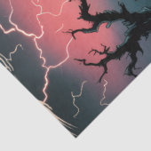 Papier Mousseline Trendy Spooky Halloween witch and Cauldron (Détail)