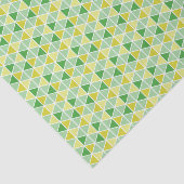 Papier Mousseline Triangle jaune moderne Motif géométrique (Détail)