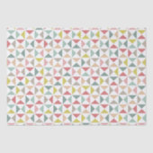 Papier Mousseline Triangles géométriques (Recto)