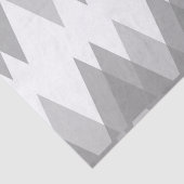 Papier Mousseline Triangles gris (Détail)