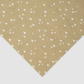 Papier Mousseline Triangles minuscules en or (Détail)