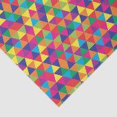 Papier Mousseline Triangles profonds - Motif Abstrait moderne (Détail)