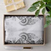 Papier Mousseline Tribal autochtone Abstrait (Cadeau)