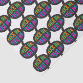 Papier Mousseline Trick Me Treat Me Multi-Color (Détail)