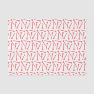 Papier Mousseline Tricot Aiguilles Artisanat Vivre Corail