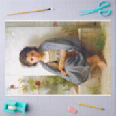 Papier Mousseline Tricot fille, Bouguereau (Artisanat)