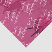 Papier Mousseline Tricot Merci de  (Détail)