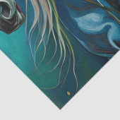 Papier Mousseline Trio des chevaux (Détail)