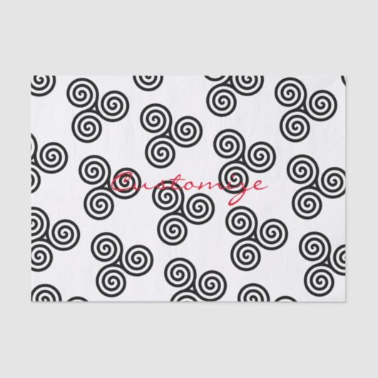 Papier Mousseline Triple spirale noire Thunder_Cove (Recto)