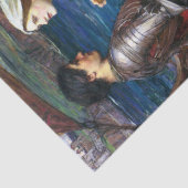 Papier Mousseline Tristan et Isolde par John William Waterhouse (Détail)