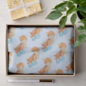 Papier Mousseline Trois amis adorables d'ours (Cadeau)