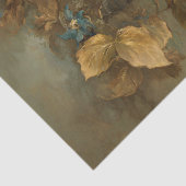 Papier Mousseline Trois Chouettes lunaires sur une décomposition de (Détail)