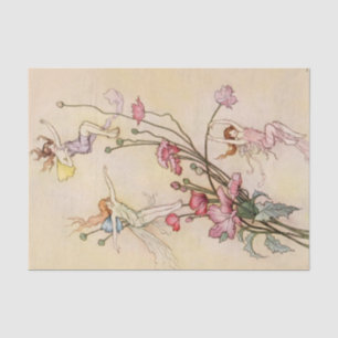 Papier Mousseline « Trois esprits fous de joie » par Warwick Goble