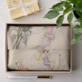 Papier Mousseline "Trois esprits pleins de joie" de Warwick Goble (Cadeau)