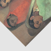 Papier Mousseline Trois filles par Amrita Sher-Gil (Détail)
