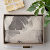 Papier Mousseline Trois oiseaux en Branche, Découpage Seitei Watanab (Cadeau)