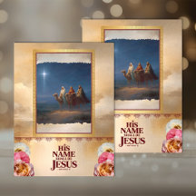 Trois Sages Découpe Biblique de Noël
