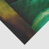 Papier Mousseline Trois sirènes capturées dans un cadre doré (Détail)